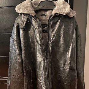 Men’s 4XL Legacy Leather Coat